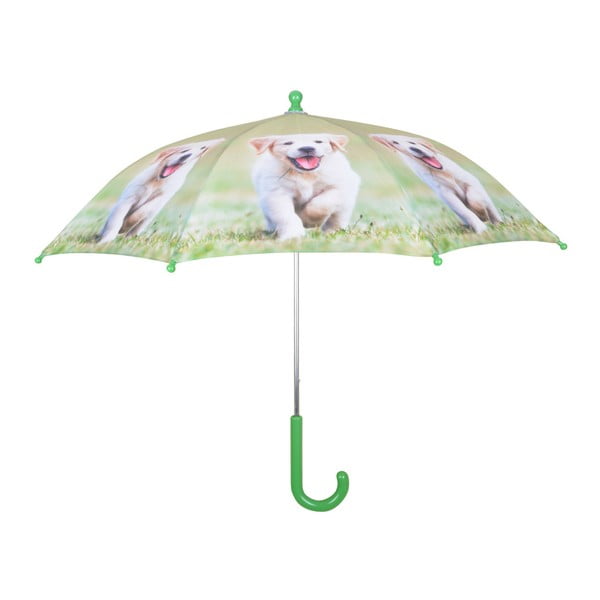 Svijetlozeleni kišobran sa štencima tiskanim od strane Esschert Design Animals