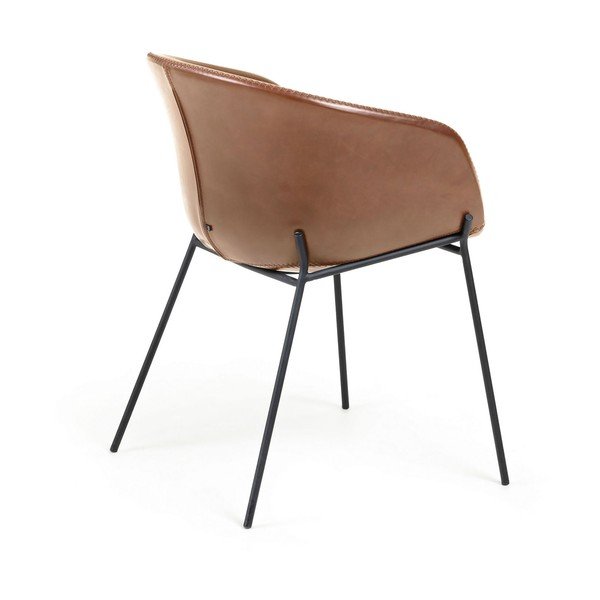 Smeđa fotelja Kave Home Zadine-image-3