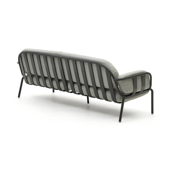 Svijetlo siva vrtna sofa Joncols – Kave Home-image-4