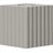 Svijetlo sivi stalak svjetiljke 10 cm Box – Star Trading