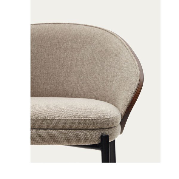 Smeđa/bež barska stolica (visine sjedala 65 cm) Eamy – Kave Home-image-2