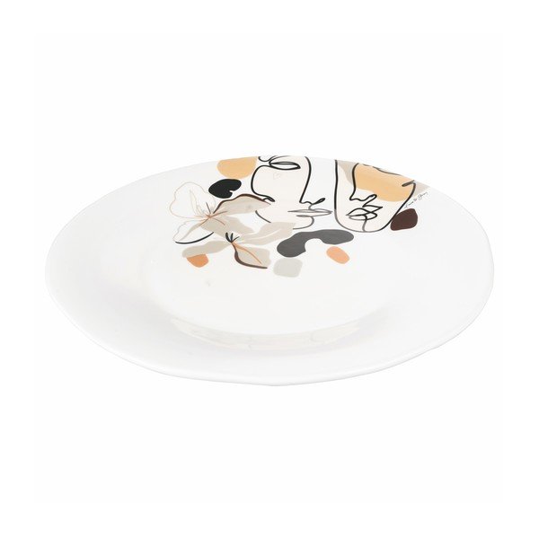 Keramički tanjur za posluživanje VDE Tivoli 1996 Face to Grey, ø 35 cm-image-1