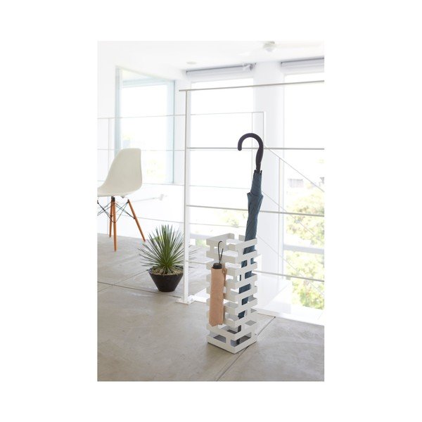 Bijeli stalak za kišobrane YAMAZAKI Brick-image-2