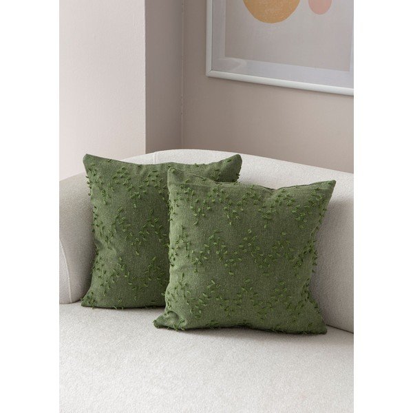 Ukrasne jastučnice u setu 2 kom 43x43 cm Tuffet – Mioli Decor-image-1
