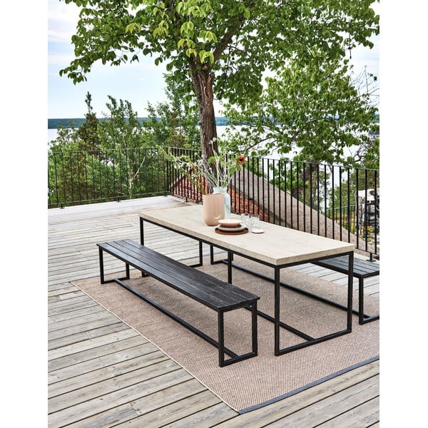 Bež unutarnji i vanjski tepih 60x85 cm Effi Granit – Pappelina-image-2