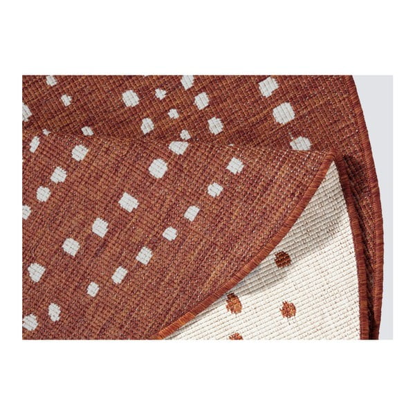 Crveni vanjski tepih NORTHRUGS Bali, ⌀ 140 cm-image-4