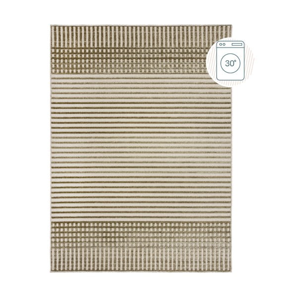 Zeleni perivi tepih od šenila 200x320 cm Elton – Flair Rugs