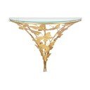 Noćni ormarić u zlatnoj boji Butterfly – Mauro Ferretti