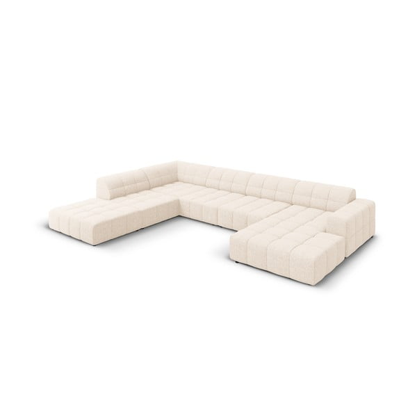 Krem kutna garnitura (s lijevim kutom/u obliku slova "U") Chicago – Cosmopolitan Design-image-3