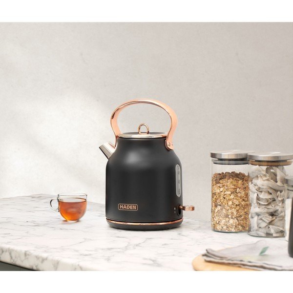 Crno kuhalo za vodu 1,7 l Heritage – Haden-image-3