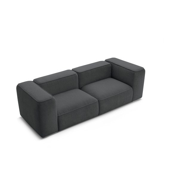 Tamno siva sofa 255 cm Zephyr – Bobochic Paris-image-4
