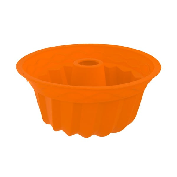Narančasti silikonski kalup za torte Orion Baker, ø 23 cm