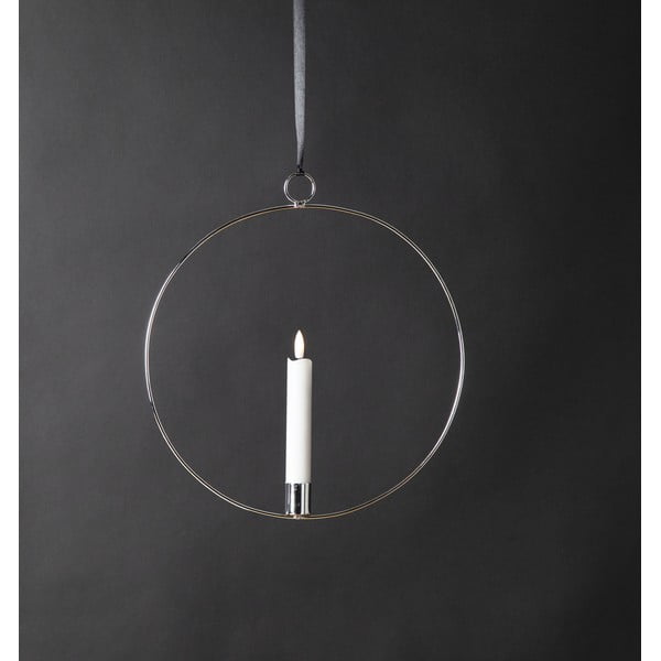 Svjetlosni ukras u srebrnoj boji Flamme Ring – Star Trading-image-1