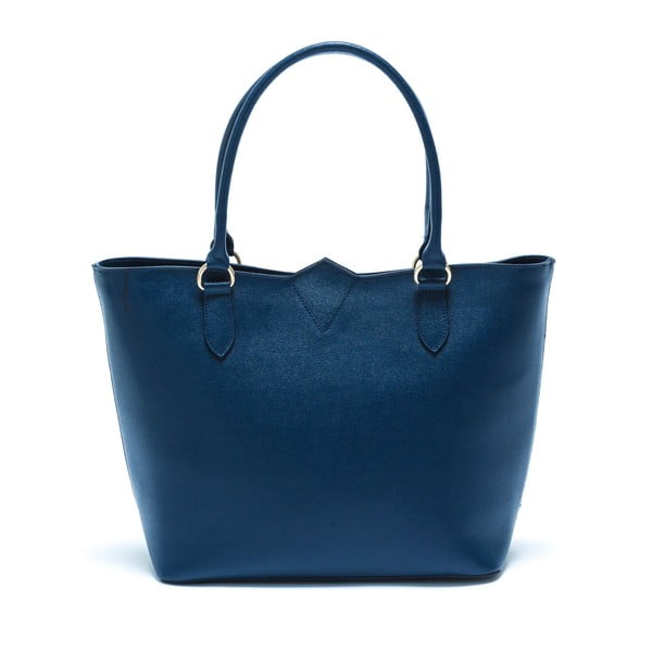Plava kožna torbica Isabella Rhea Roma