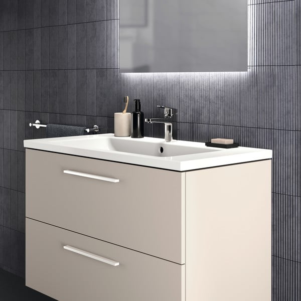 Krem zidni ormarić za ispod umivaonika 100x63 cm i.Life B – Ideal Standard-image-1