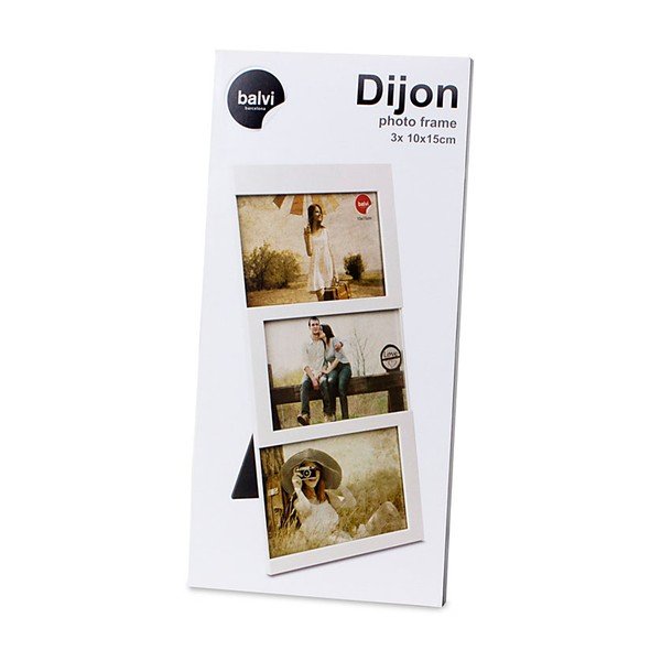 Bijeli plastičan stojeći okvir 16x34,5 cm Dijon – Balvi-image-1