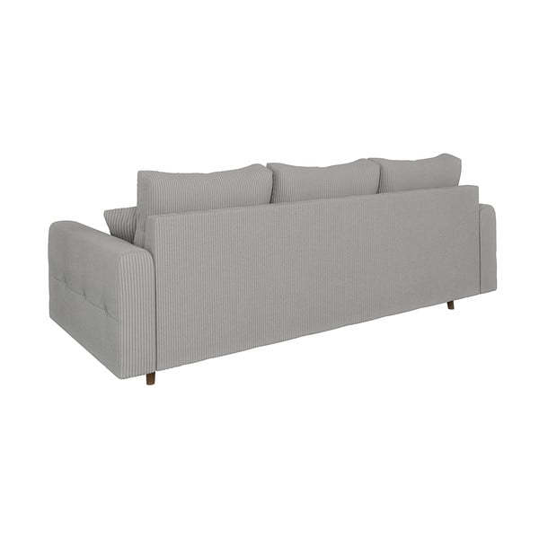 Svijetlo siva sofa od samta 210 cm Ariella – Ropez-image-2