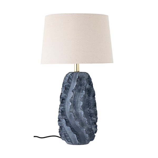 Bijelo-plava stolna lampa Natika - Bloomingville