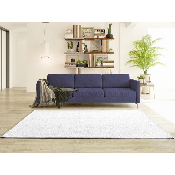 Krem tepih od mikrovlakana 160x220 cm Coraline Liso – Universal-image-2