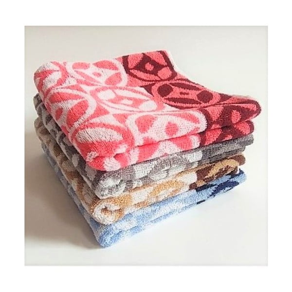 Ružičasti pamučan ručnik 70x140 cm Compass – JAHU collections-image-3