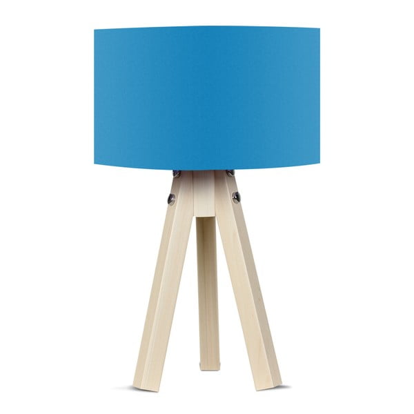 Stolna lampa s plavim sjenilom Kate Louise Naturel