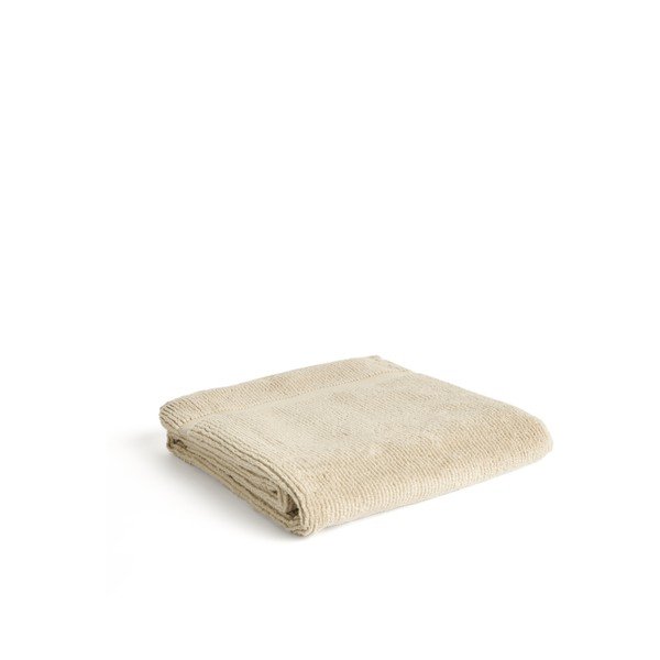 Bež pamučan ručnik od frotira 70x140 cm Olvira – Kave Home