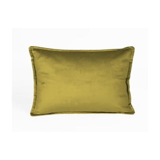 Baršunasti jastuk u zlatnoj boji Velvet Atelier Golden, 50 x 35 cm