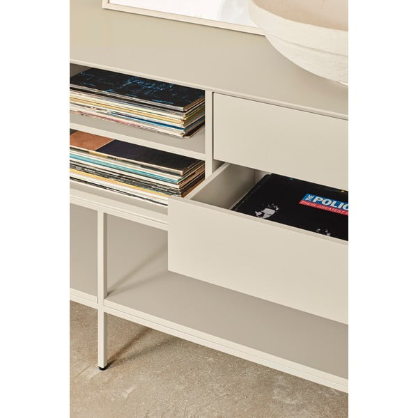 Krem TV komoda 175x74x45 cm Platt – Teulat-image-1