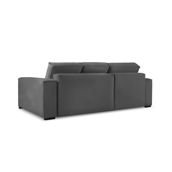 Tamnosiva baršunasta kutna garnitura s mogućnosti odabira kuta Mazzini Sofas Azalea-image-3