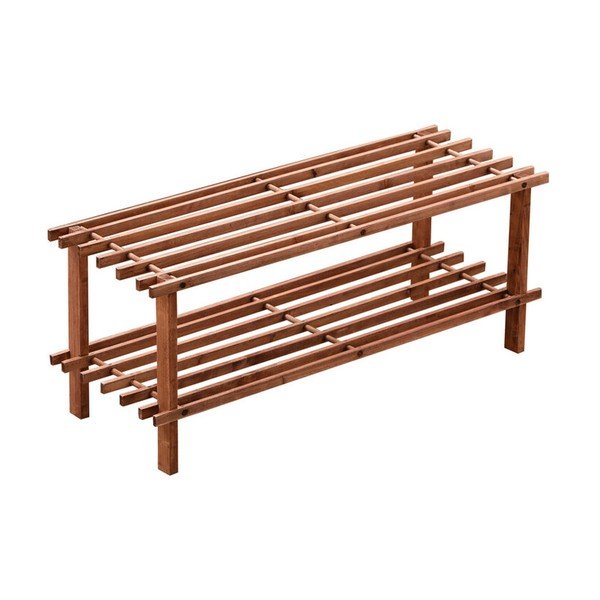 Ormarić za cipele od masivnog cedra u prirodnoj boji 74x30x26 cm Parker – Premier Housewares-image-3