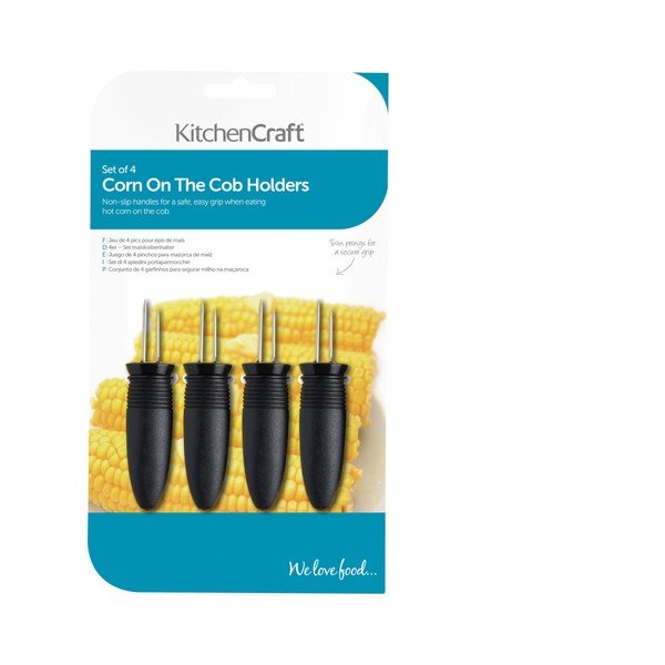 Set od 4 Kitchen Craft Corny držača za kukuruz-image-1