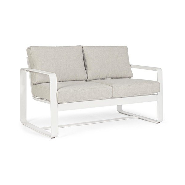 Bijela vrtna sofa aluminijska Merrigan   – Bizzotto-image-3