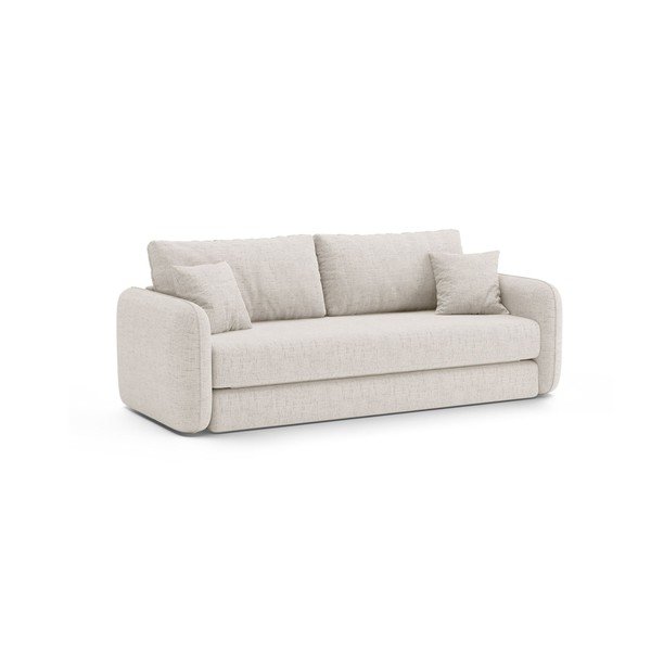 Krem sklopiva sofa 225 cm – Micadoni -image-3