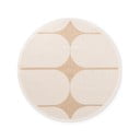 Bež/boje slonovače okrugao unutarnji i vanjski tepih ø 160 cm Duet Bowen – NORTHRUGS