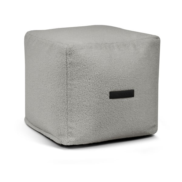 Svijetlo siva vreća za sjedenje od bouclé tkanine Up! MooG – SLOWDOWN