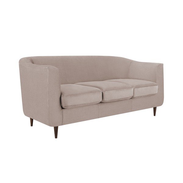 Bež sofa od baršuna Kooko Home Glam, 175 cm-image-4