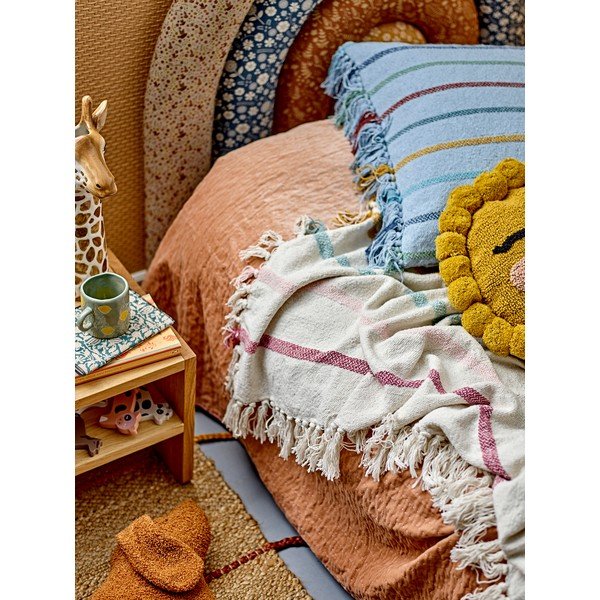 Krem deka za bebe 130x160 cm Frey – Bloomingville Mini-image-1