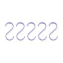 Ljubičaste metalne viseće kuke u setu 5 kom Hang-it – Mette Ditmer Denmark