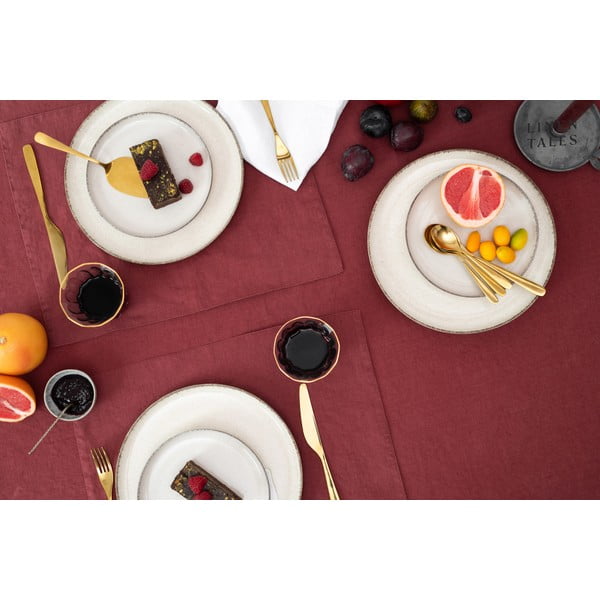 Laneni podmetač 35x45 cm Marsala – Linen Tales-image-1