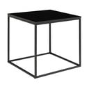 Crni pomoćni stolić House Nordic Vita, 45 x 45 cm