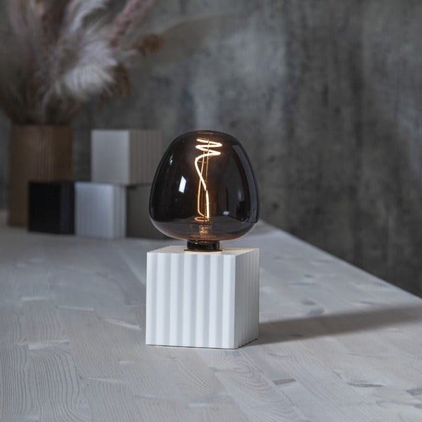 Bijeli stalak svjetiljke 10 cm Box – Star Trading-image-3