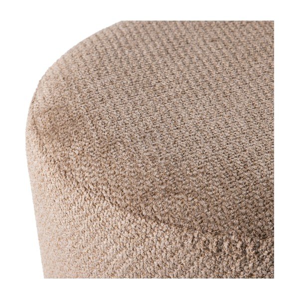 Svjetlo smeđi tabure od bouclé tkanine Islen – WOOOD-image-3
