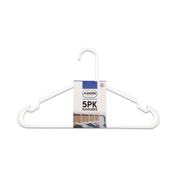 Plastične vješalice u setu od 5 kom - Addis-image-2