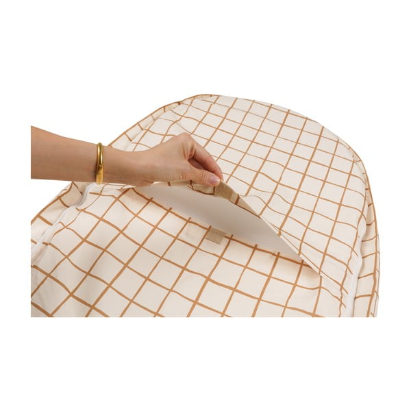 Bež gnijezdo za bebu Camel Check - Malomi Kids-image-1