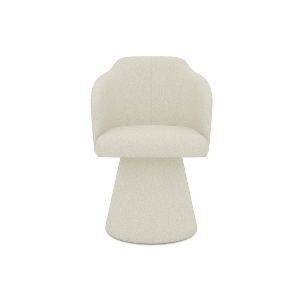 Krem podstavljena blagovaonska stolica Kanoa – Makamii-image-1