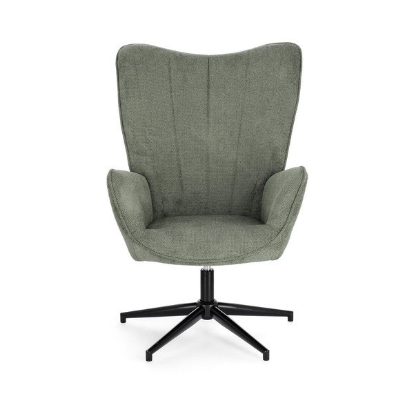 Zelena okretna fotelja Inas – Bizzotto-image-2