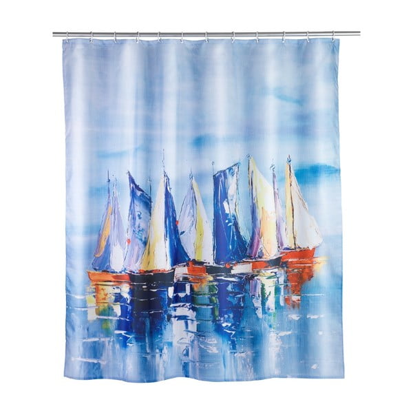 Zavjesa za tuš Wenko Sailing, 180 x 200 cm