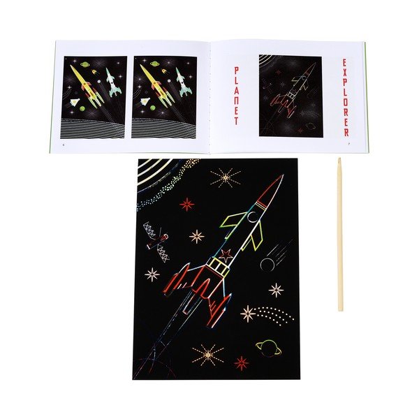 Sličice za struganje Space Age – Rex London