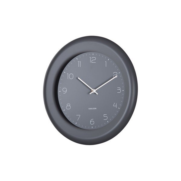 Zidni sat ø 38 cm  Dual Disc – Karlsson-image-2