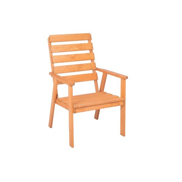 Vrtni blagovaonski set od masivnog drveta za 4 osobe Sylva – Rojaplast-image-2